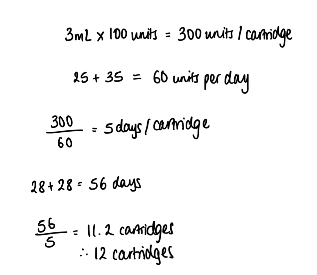 <p>12 cartridges </p>