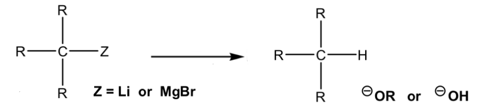 <p>list the reagents that will give this product</p>