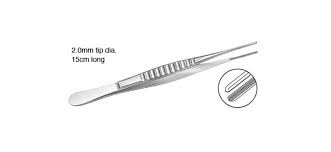 Grasping fine tissue (most common) (DeBakey Atraumatic Ventricular Forceps)