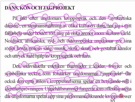 <p>schnelle unwillkürliche Augenbewegungen. Diese ermöglichen es schnell von einem Punkt zum nächsten zu springen, aber diese sind ballistisch (= einmal initiiert, kann diese nicht mehr gestoppt werden) </p>