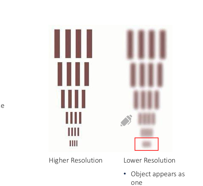 <ol><li><p>separation of closely spaced features;</p></li><li><p>merging</p></li></ol><p></p>