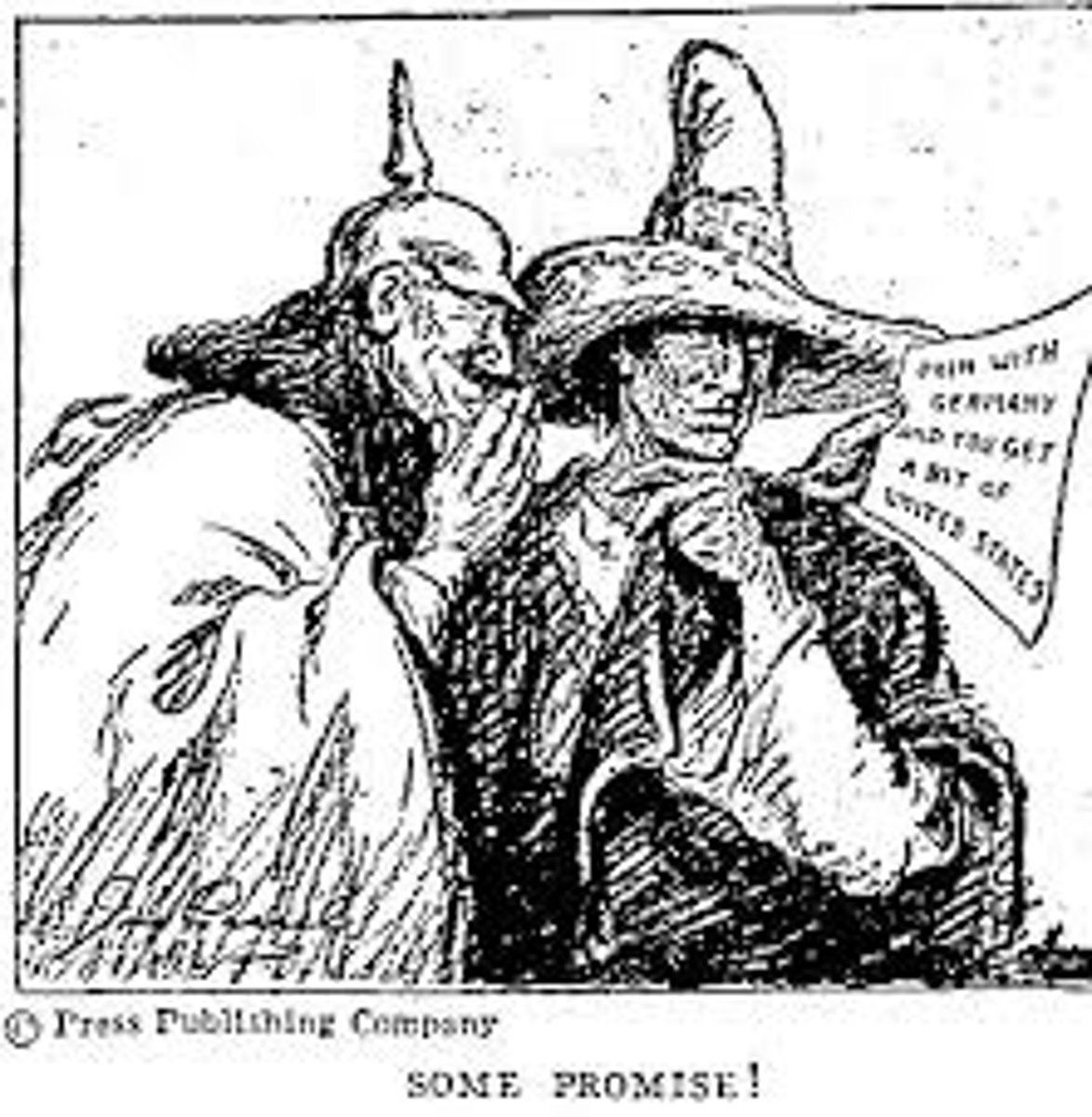 <p>German foreign secretary Arthur Zimmerman had secretly proposed a German-Mexican alliance against the United States. When the note was intercepted and published in March 1917, it caused an uproar that made some Americans more willing to enter the war.</p>