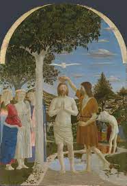 <p>BAPTISM OF CHRIST</p>
<p>%%<strong>(FIFTEENTH-CENTURY ITALY)</strong>%%</p>
<p>==<strong>(RENAIISANCE STYLE SPREADING TO OTHER ITALIAN CITIES)</strong>==</p>