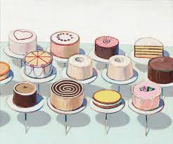 <p>Who created the pop art named “Cakes”?</p>