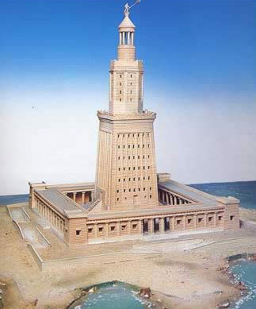 <p>Lighthouse at Alexandria (bldng)</p>