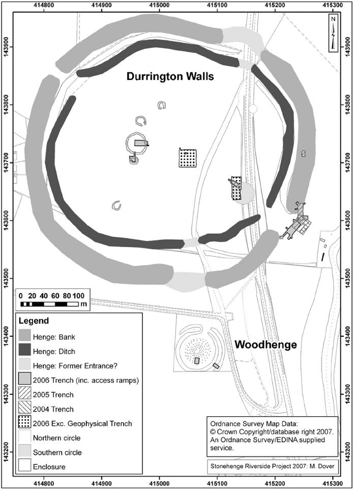 <ul><li><p>builders lived nearby</p></li><li><p>2 miles NE of stonehenge</p><ul><li><p>excavated habitation and festival remains</p></li><li><p>within stonehenge area - cementry </p></li></ul></li></ul><p></p>