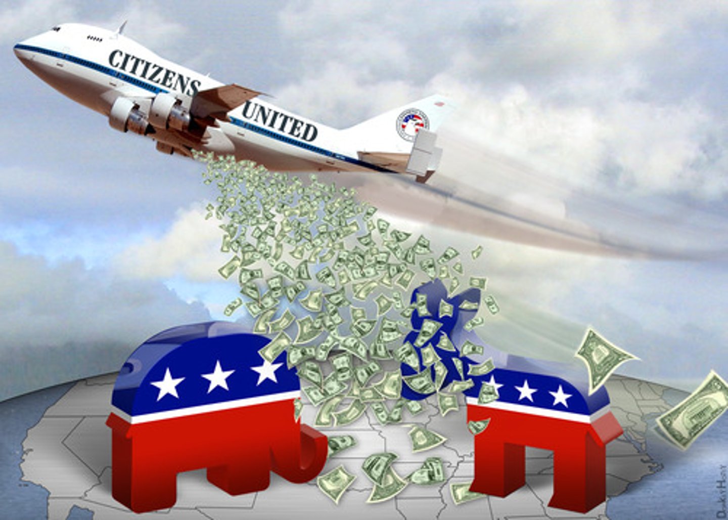 <p>Bipartisan Campaign Finance Act (BCRA) made it illegal for corporations/non-profits to engage in election-related activities 60 days before an election or 30 days before a primary</p><p>2008 primary b/w Obama and Hilary Clinton: A movie by Citizens United, a conservative group, about Clinton was created with accusations against her</p><p>Was created during the forbidden period due to BCRA</p><p>Citizens United sued citing the First Amendment's Freedom of Speech was violated</p><p>SCOTUS ruled in favor of Citizens United arguing that stopping a business from talking about elections during a certain time period was like censoring an individual, which was illegal</p><p>Created a lot of talk about lots of money = more influence</p>