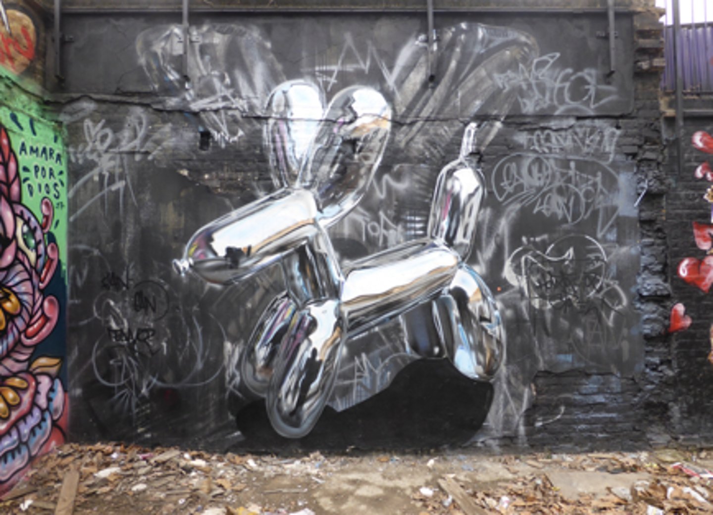 <p>a) Fanakapan is a prolific London-based street artist known for creating hyper realistic visuals of real life objects. His free hand, spray painting skills and the unmatched combination of shadow and reflective highlights</p>