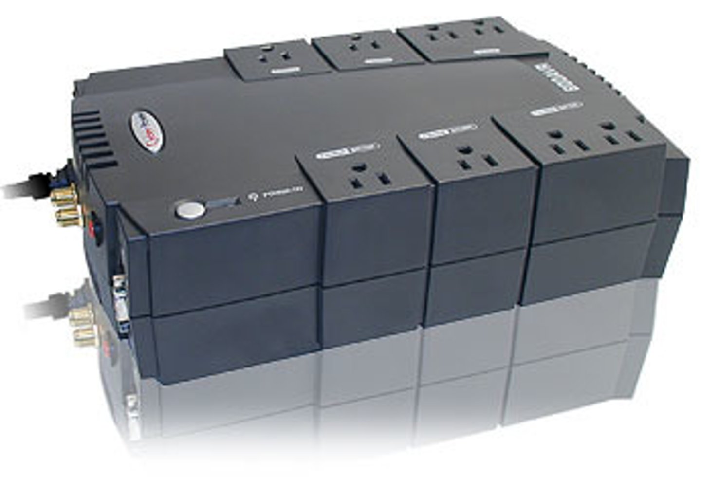 <p>Uninterruptible Power Supply</p><p>is a power supply that includes a battery to maintain power in the event of a power outage</p>
