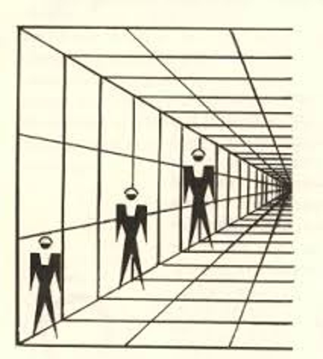 <p>a binocular cue used to perceive depth between two near objects</p>