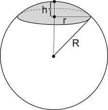 <p>È una porzione di superficie sferica individuata da un piano che interseca la sfera. Più precisamente, è la superficie di un segmento sferico a una base, che si ottiene tagliando una sfera con un piano.</p>