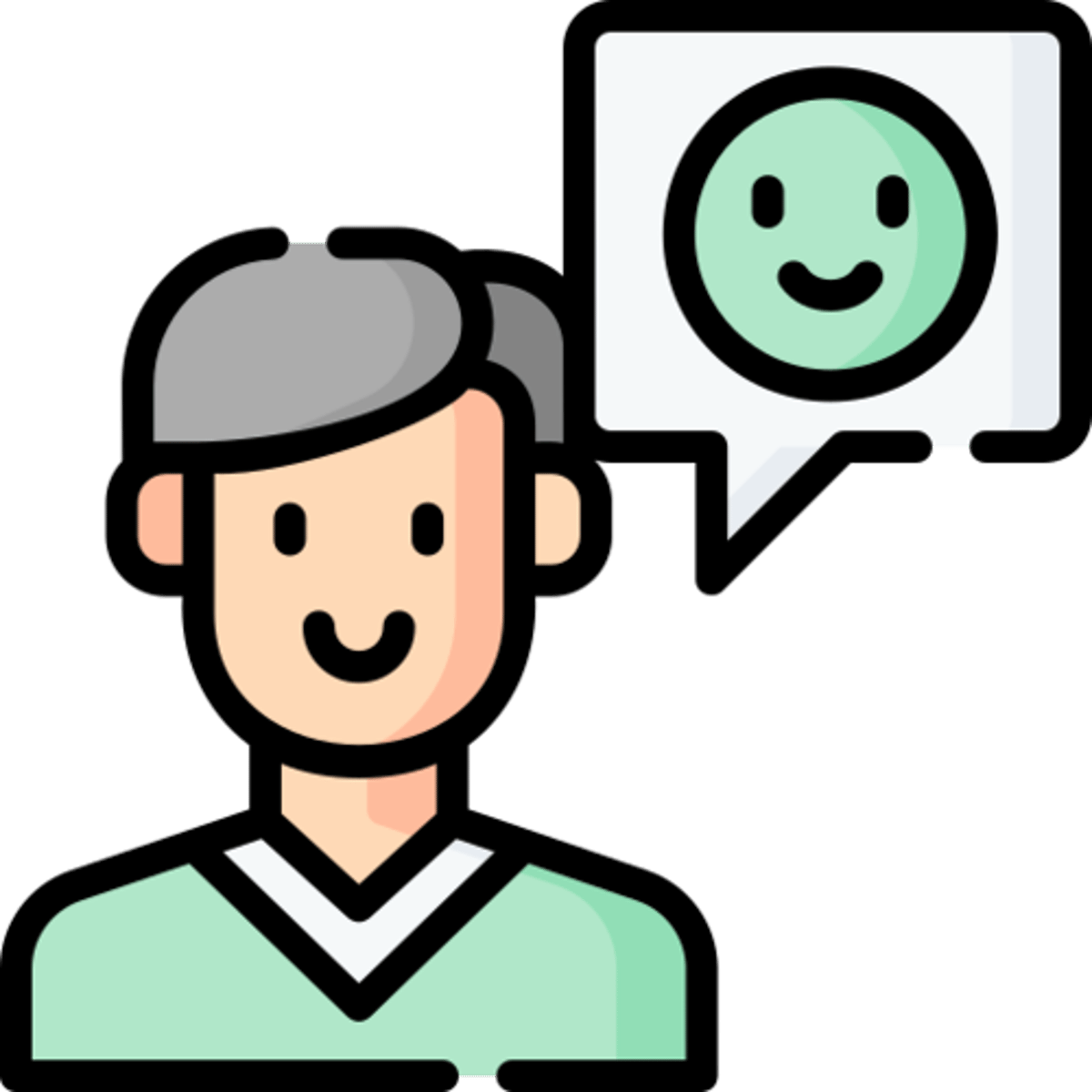 <p>zufrieden</p><p>zufriedener · am zufriedensten</p><p>(Ich bin zufrieden.)</p><p>(I am content.)</p>