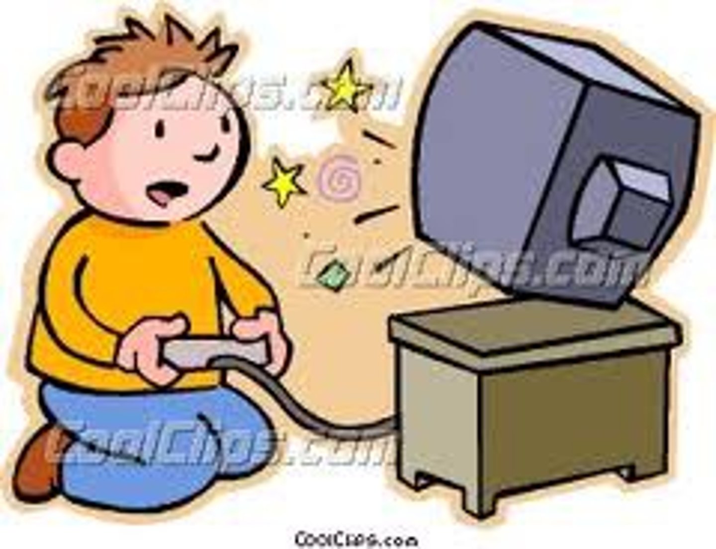 <p>to play video games</p>