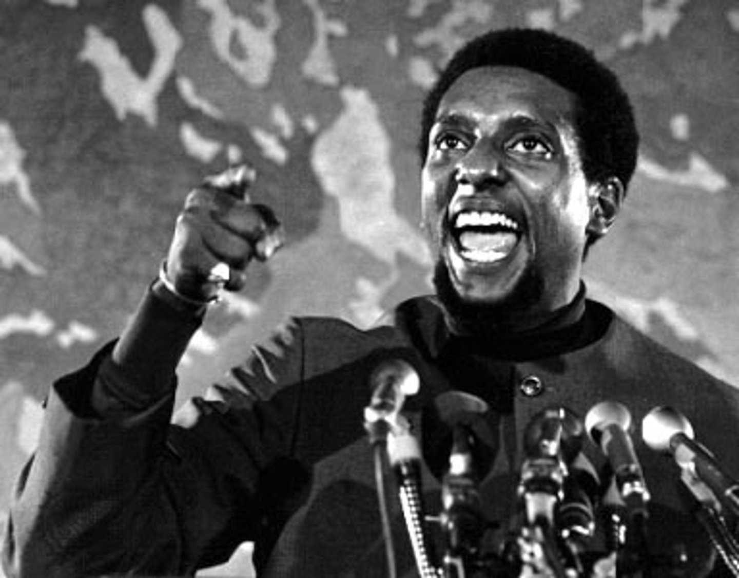 <p>head of the SNCC making a separatist philosophy of black power as the official objective of the organization</p>