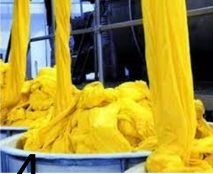 <ul><li><p>carpet is<u> dyed in one piece</u> after tufting or weaving </p></li><li><p><u>before finishing process</u> like latexing and foaming</p></li></ul>