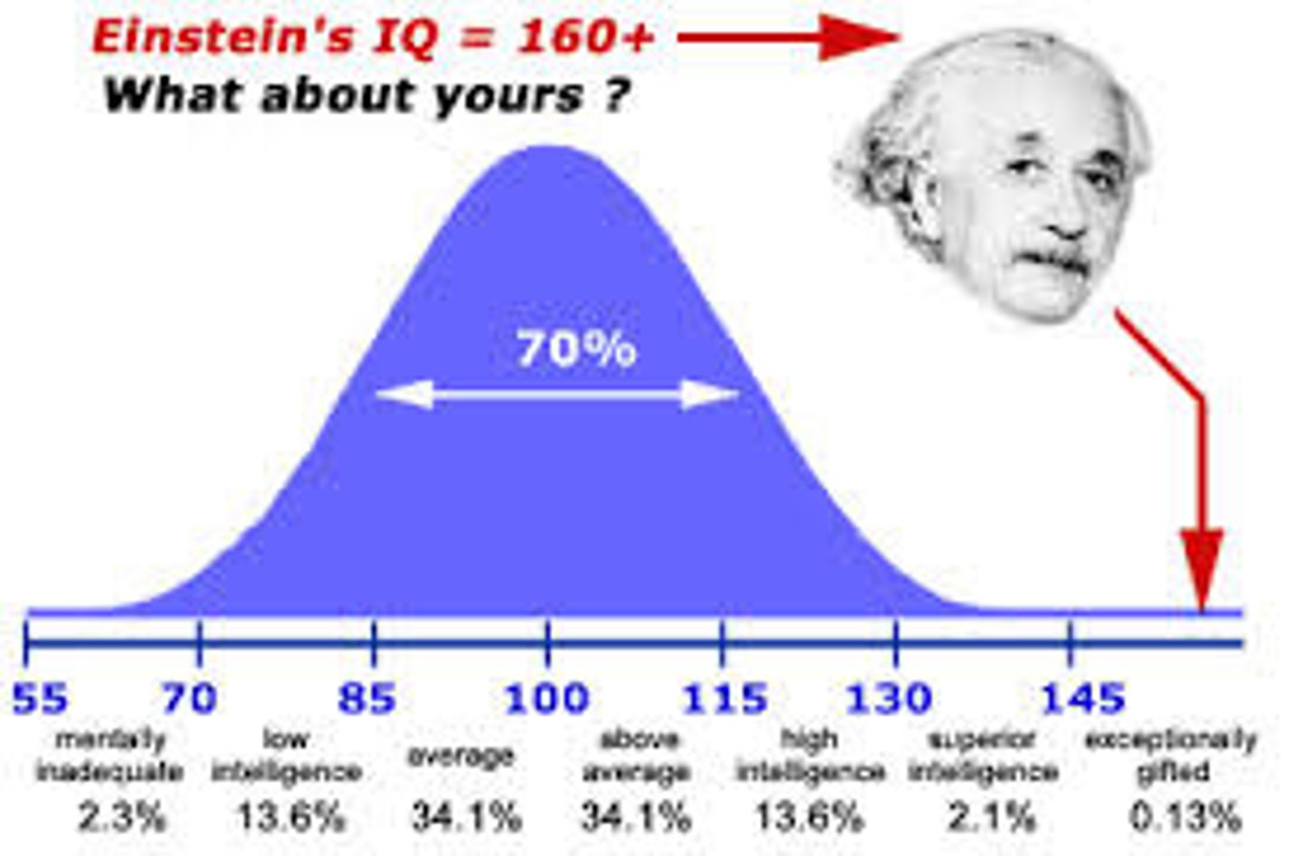 <p>a method for assessing an individual's mental aptitudes and comparing them with those of others, using numerical scores such as the Wechsler Intelligence Scales and Stanford-Binet Intelligence Scale</p>