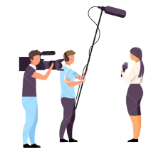 a reporter or journalist who reports news from a distant place