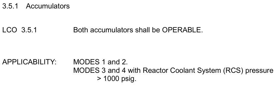 <p>BOTH</p><p></p><p>Any MODE RCS is &gt;1,000psig</p>