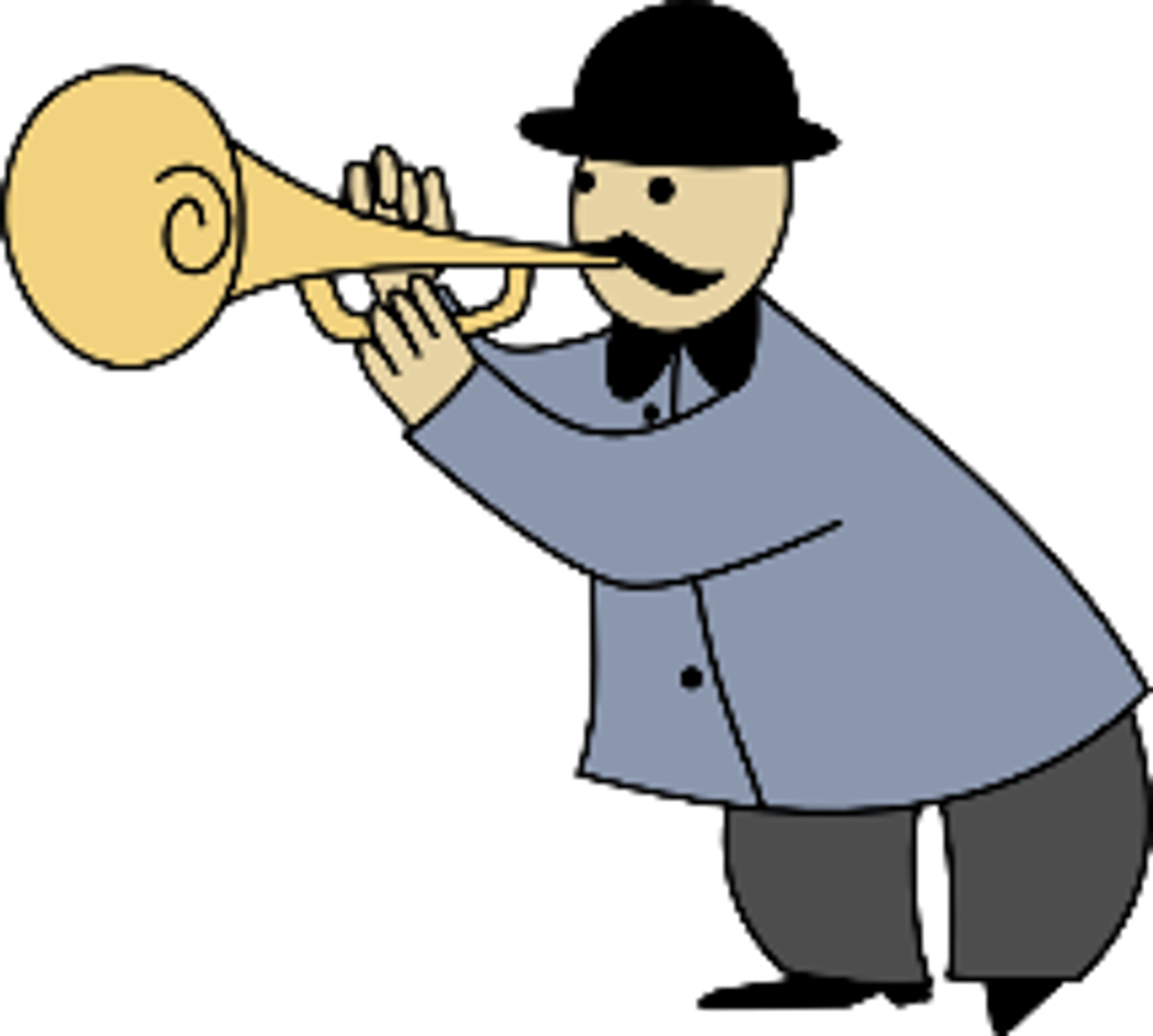 <p>trumpet player</p>