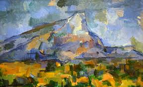 <p>Mont Saint-Victoire (series) by Paul Cezanne </p>