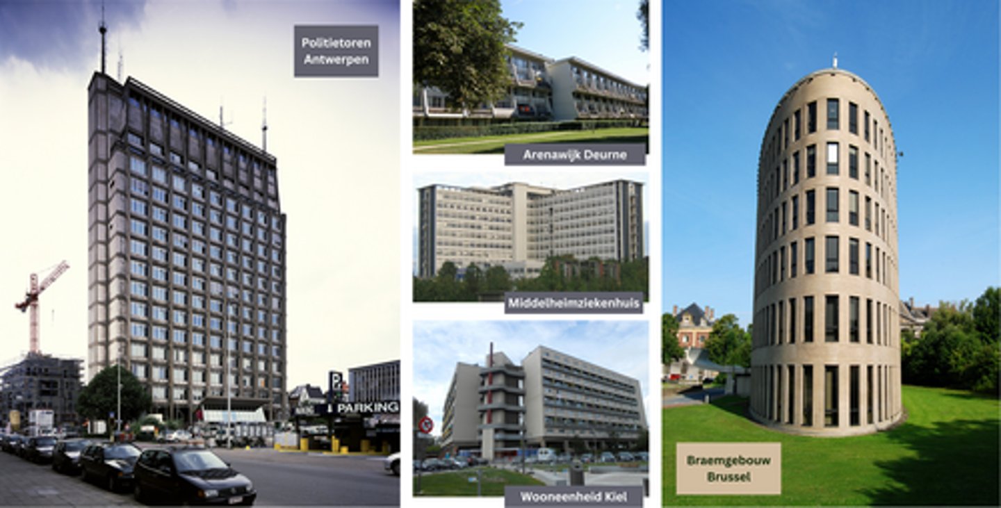<p>1910-2001 : Belgische modernist die streefde naar "licht, lucht en ruimte". Hij ontwierp grootschalige sociale woningbouwprojecten zoals Wooneenheid Kiel in Hoboken, de Arenawijk in Deurne. Daarnaast ook de politietoren en het Middelheimziekenhuis in Antwerpen en het Braemgebouw in Brussel.</p>