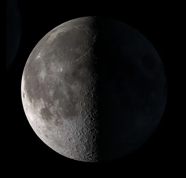 <p><span style="color: rgb(27, 27, 27)">Also known as a third quarter moon, rises around midnight and sets around noon.</span></p>