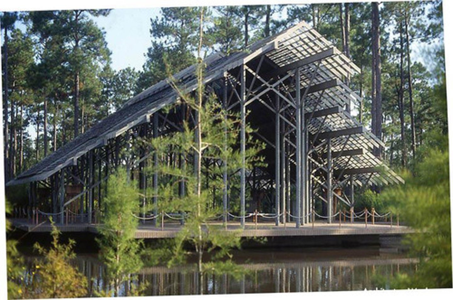 <p>Designed by Faye Jones in Picayune, MS (1985). Located in the Crosby Arboretum</p>