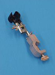 <p>Holds a test tube on a ring stand </p>