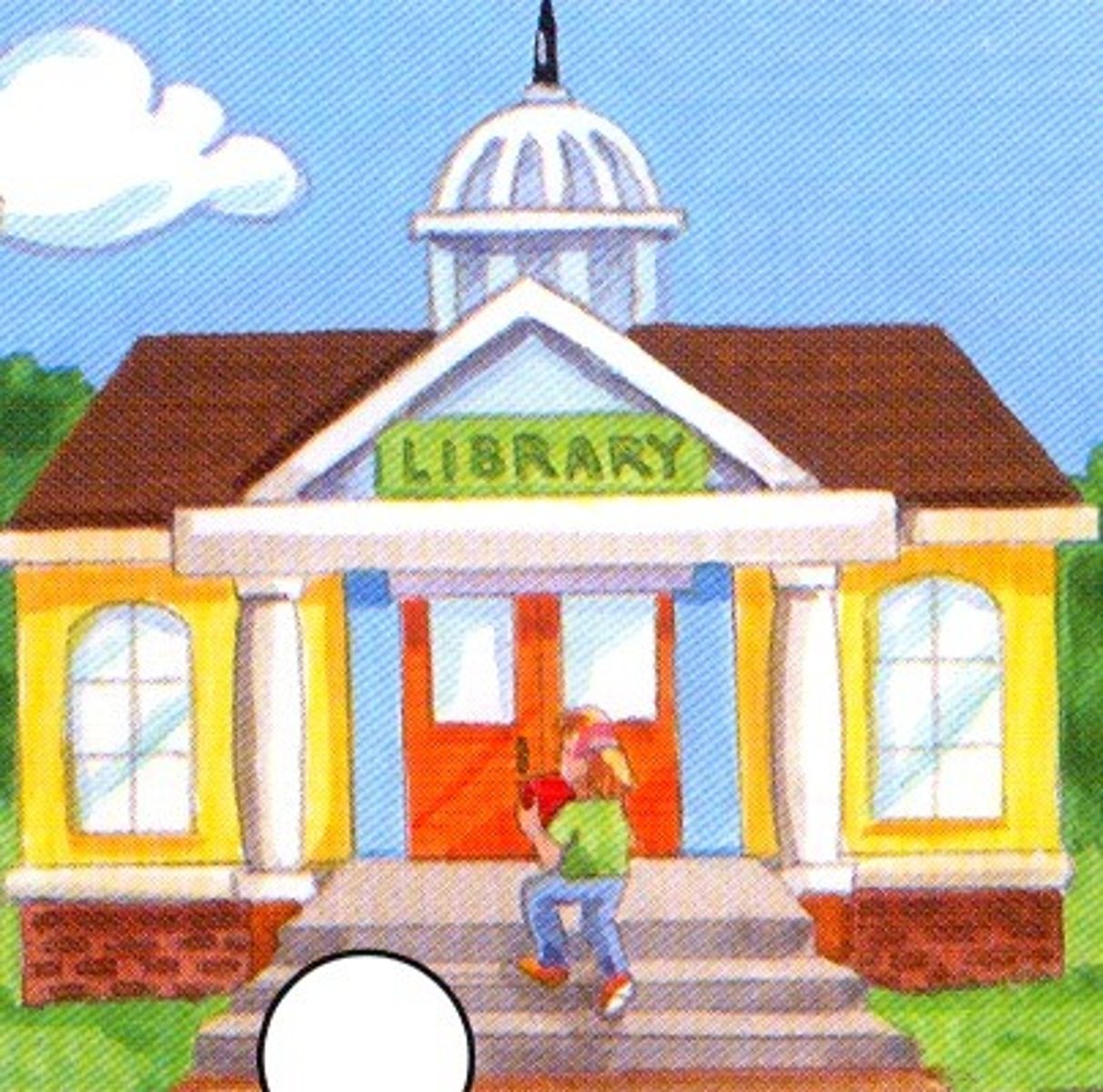<p>túshūguǎn (library)</p>