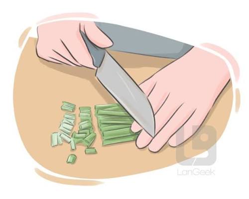 <p>chop</p>