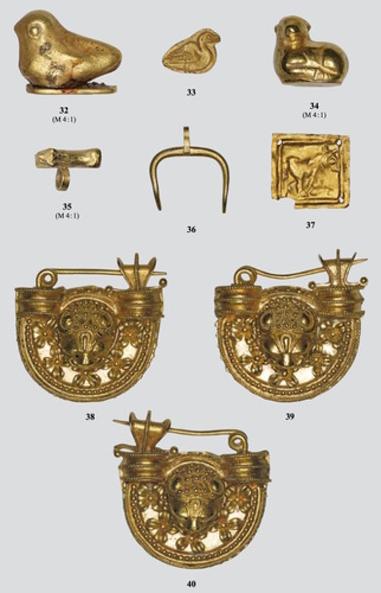 <p>Who: The jewelry was created by ancient Greek artisans3.</p><p>What: The specific types of jewelry found in Kameiros are not mentioned in the sources. However, ancient Greek jewelry often included necklaces, bracelets, earrings, and rings made from gold, silver, and gemstones.</p><p>Where: Kameiros is located on Rhodes, an island in Greece3. The jewelry is likely housed in various museums around the world.</p><p>When: Items found in Kameiros date back as far as the 8th century BC3.</p><p>Why it's interesting and important: Jewelry from Kameiros provides valuable insights into the craftsmanship and artistic styles of ancient Greece. They also reflect societal structures and living conditions of that time3.</p>