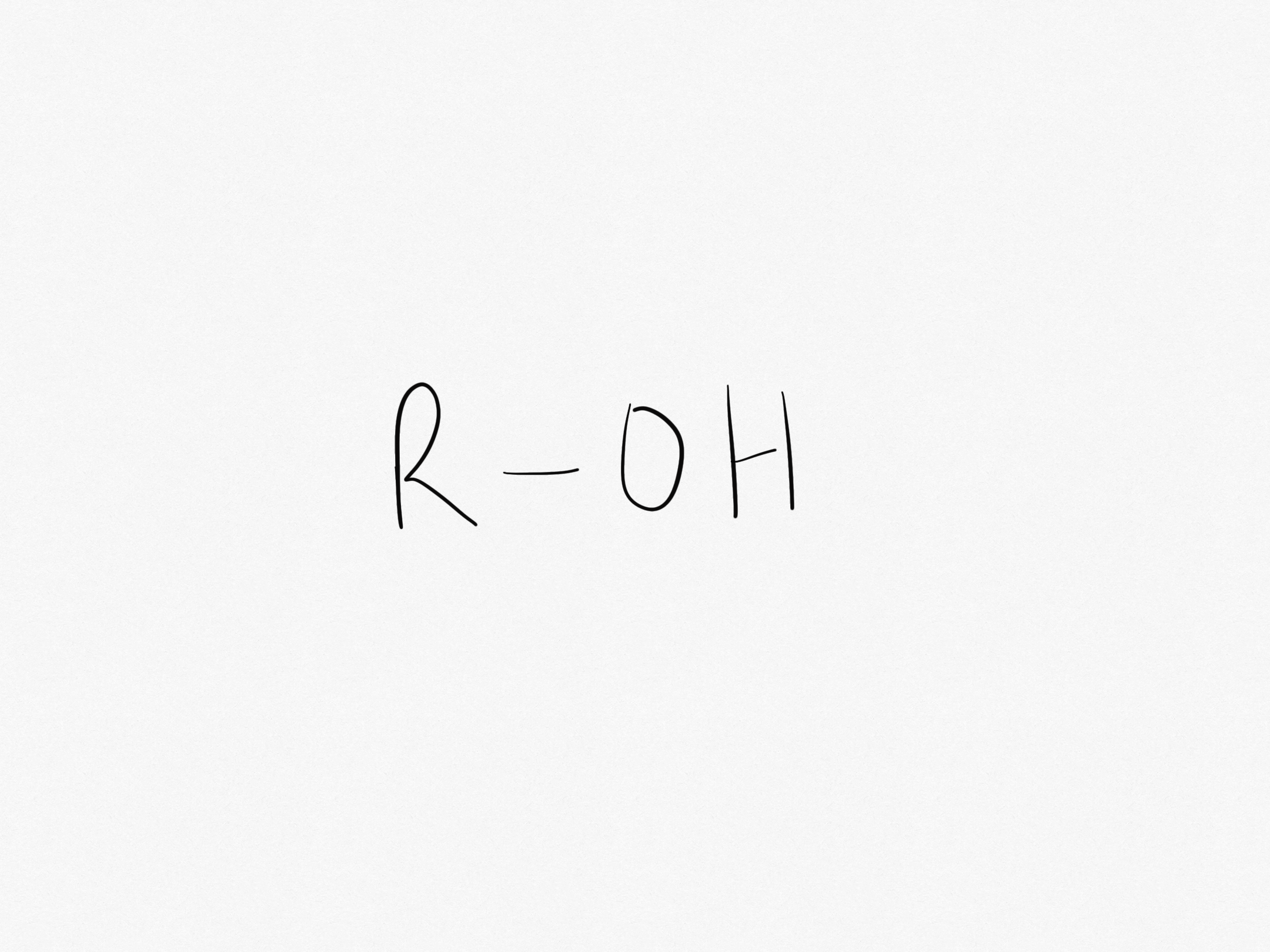 <p>The hydroxyl functional group is -OH</p>