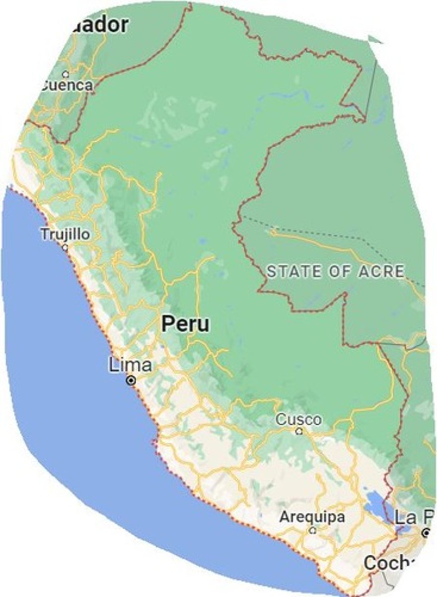 <p>My friend and I are from Peru</p>