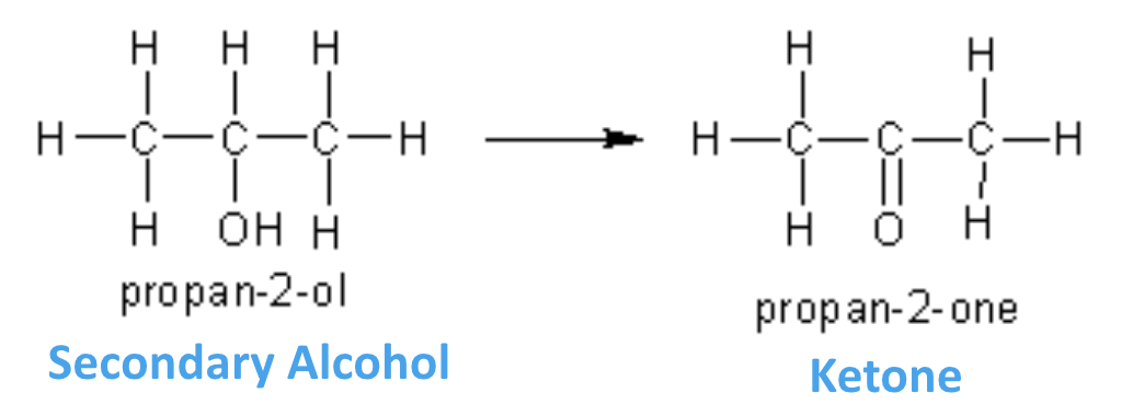 <p>ketones</p>
