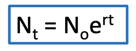 <p>This formula is the equation for ________ growth </p>