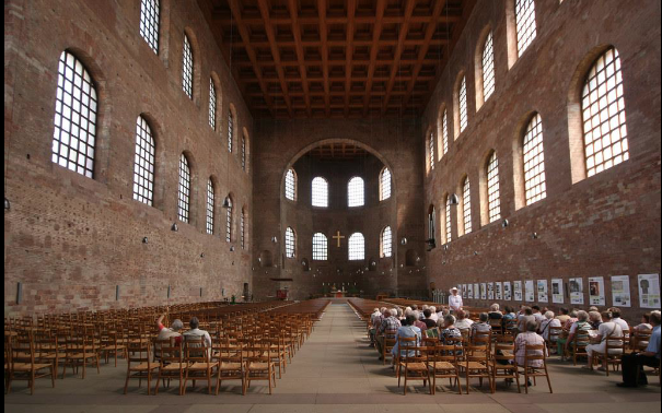 <p><span>Basilica of Constantine, Trier, Germany, c. 300</span></p>
