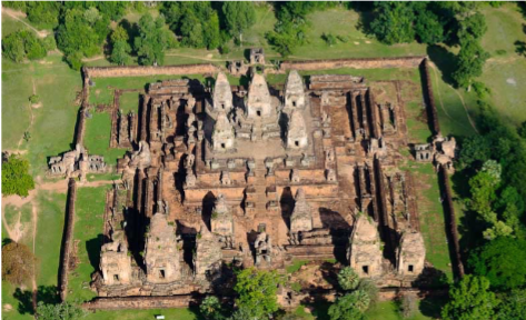 <p>Angkor, Cambodia, 960 CE</p>
