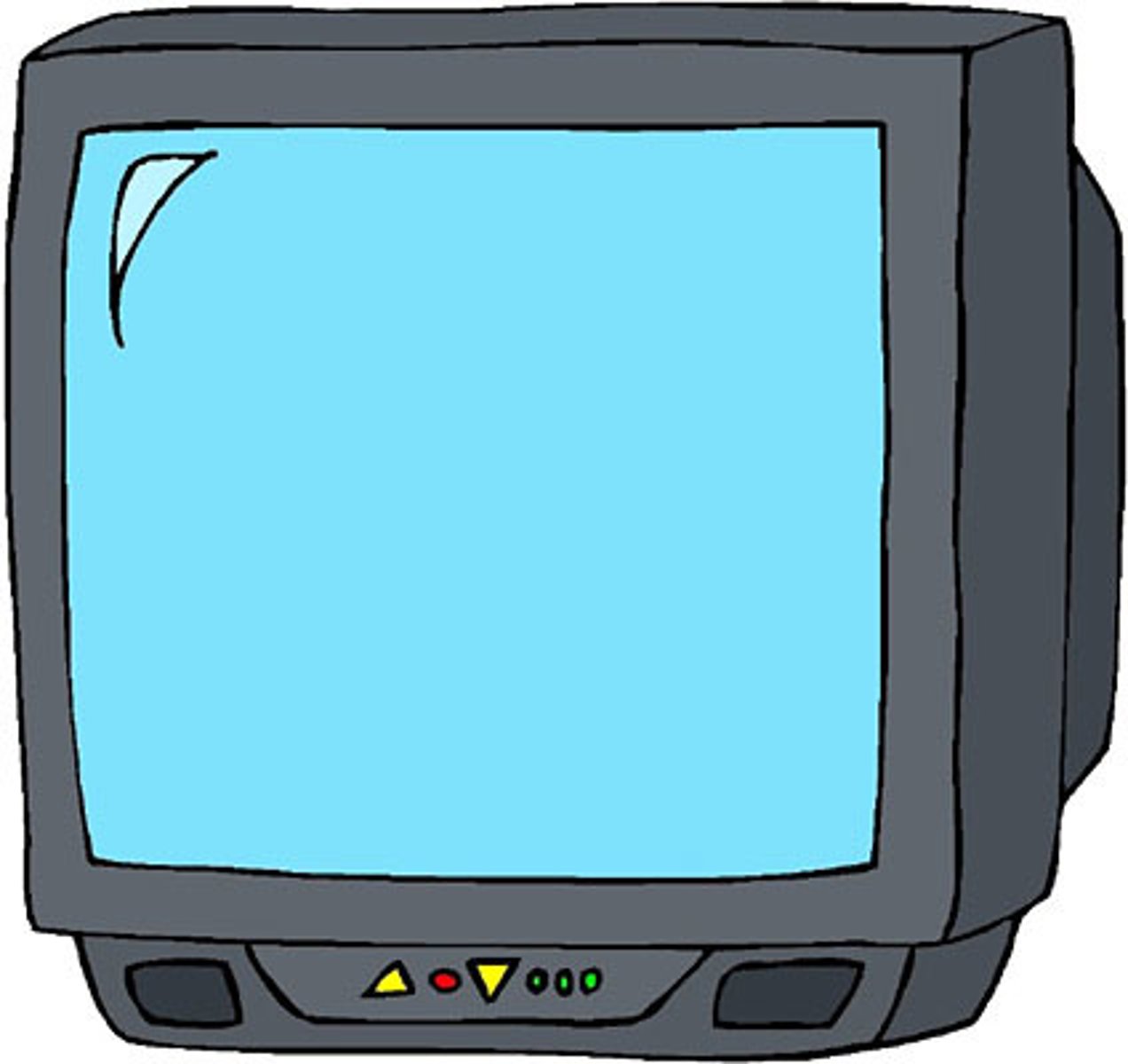 <p>television set</p>