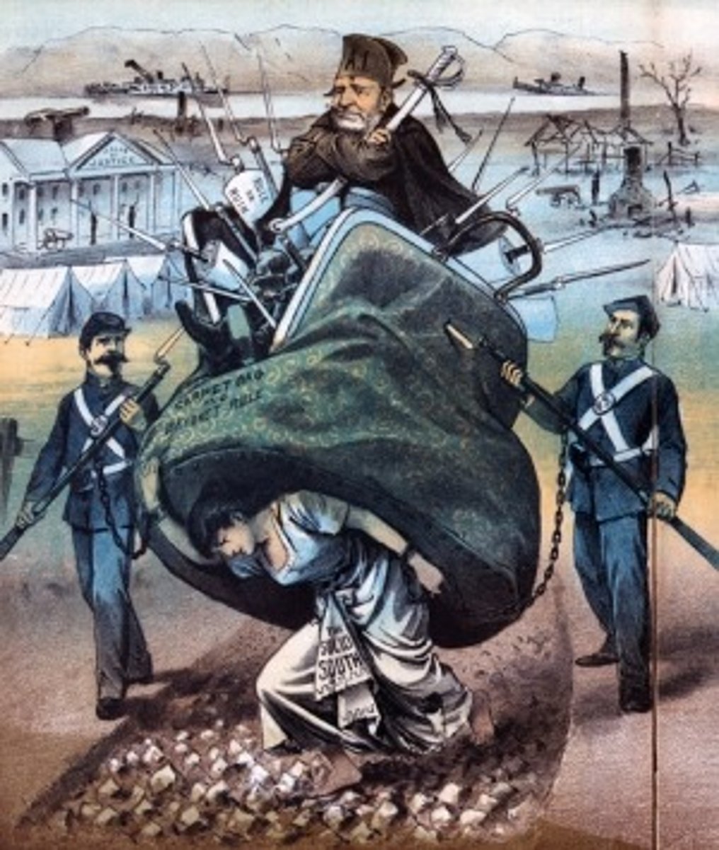 <p>What was the derogatory term for southerners who worked with the North to buy up land from desperate southerners? The term was sometimes used in a general way by southerners criticizing other southerners who had northern sympathies.</p>