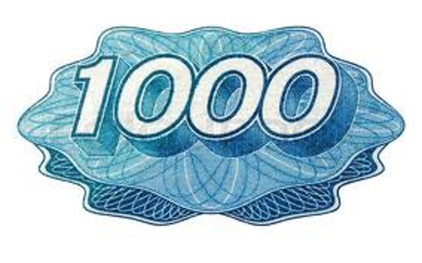 <p>One Thousand</p>