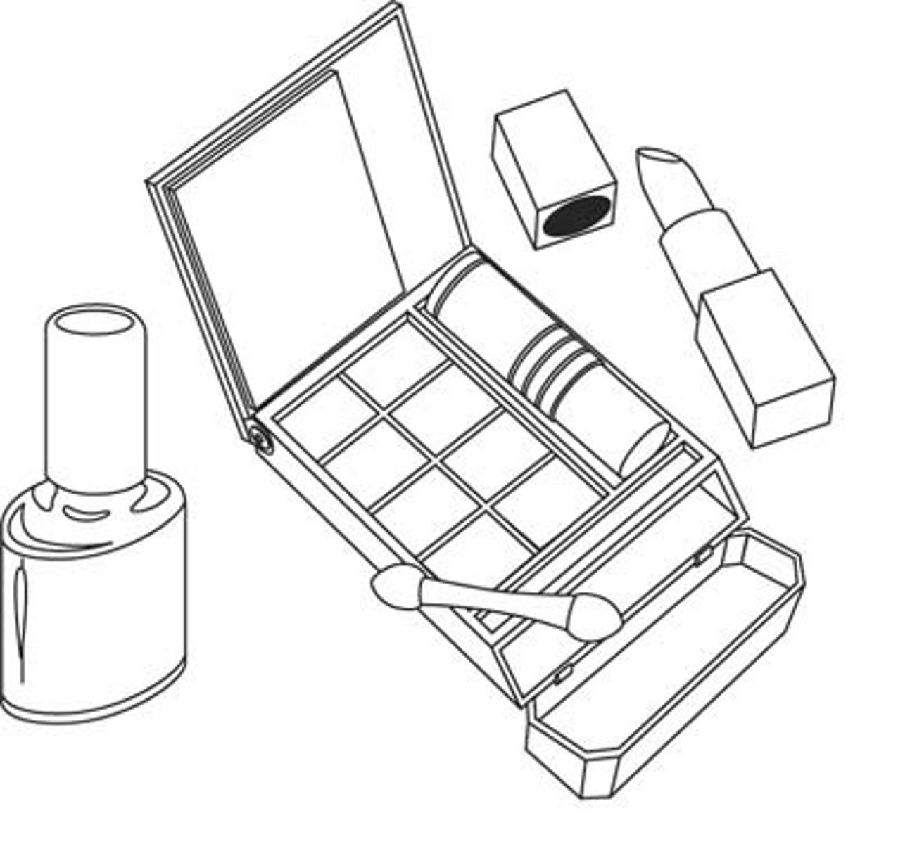 <p>makeup</p>