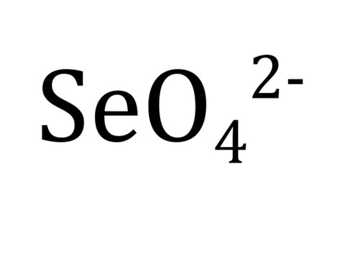 <p>Polyatomic Anion (-2 Charge)</p>