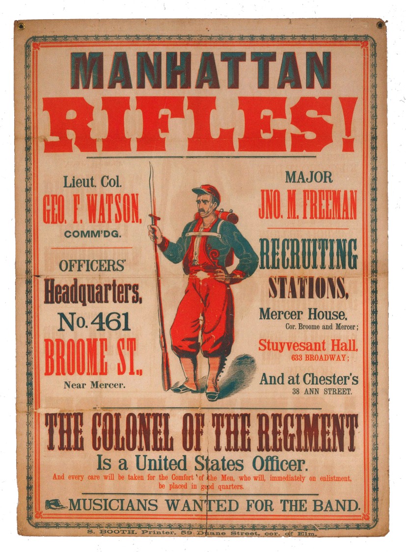 <p>S. Booth - Civil War Poster</p>