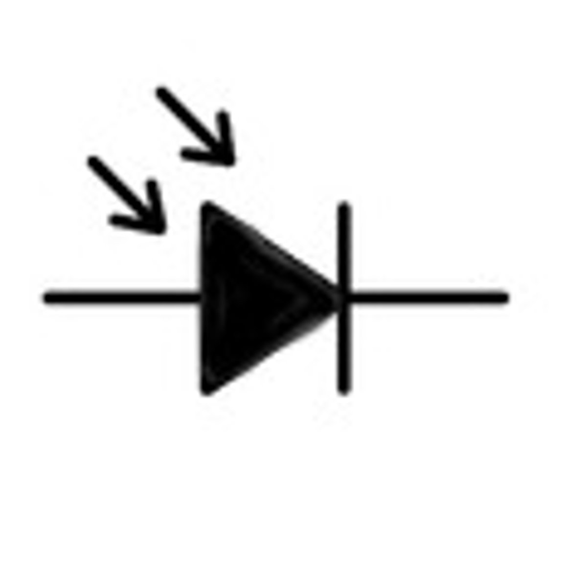 <ol><li><p>Only allows current to pass in one direction AND if light is shining on it.</p></li><li><p>Light-controlled switch.</p></li></ol><p></p>