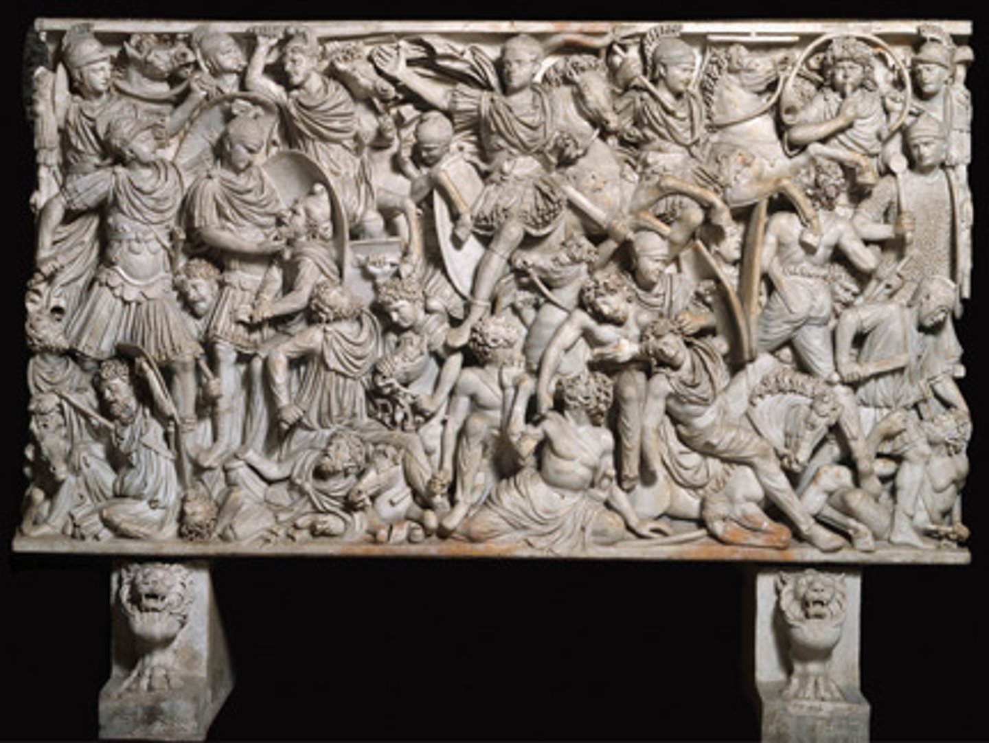 <p>A word Romans used to refer to anyone outside the empire who did not share in the Greek or Roman cultures. Some such tribes were the Vandals, the Visogoths, the Ostrogoths, the Huns.</p>