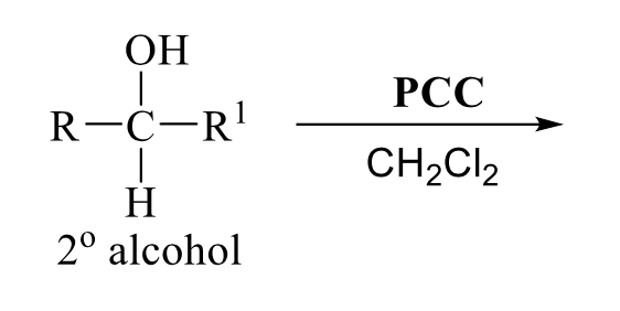 <p>what is the product of this alcohol rxn</p>