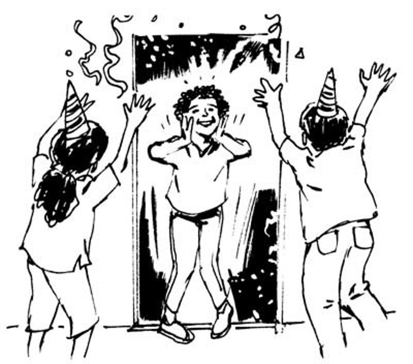 <p>la sorpresa</p>