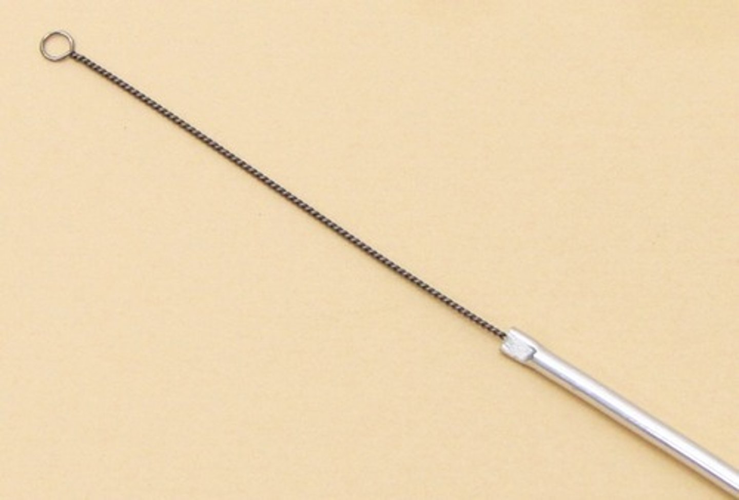 <p>To atomize (break down to atoms) ionic solution into fine droplets in the air vent of bunsen burner.</p>
