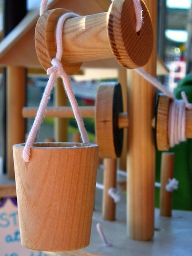 <p>a winch, especially a simple one, for lifting an anchor or a bucket in a well</p>