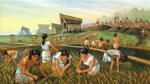 <p>the practice of farming, raising animals and growing crops.</p>